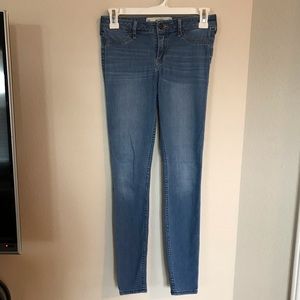 Light Wash Hollister Denim.